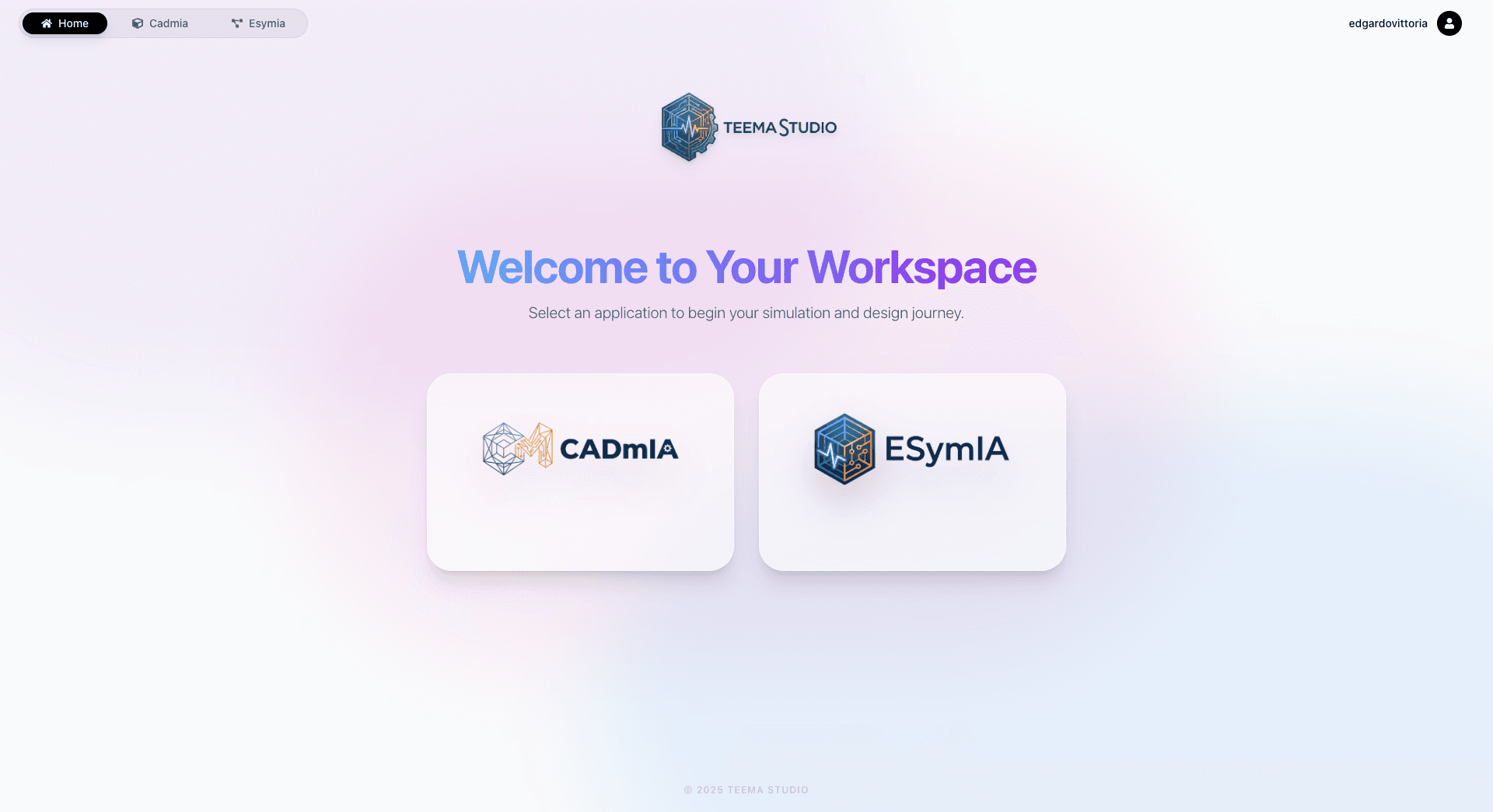 Teema Studio Dashboard